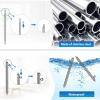 imageJOREST Watch Spring Bar Tool Watch Repair Kit to Replace the Watch Strap Watch Link Removal Tool With User Manual 56PCS 1626mm Spring Bars2022mm Barres  ressort