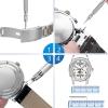 imageJOREST Watch Spring Bar Tool Watch Repair Kit to Replace the Watch Strap Watch Link Removal Tool With User Manual 56PCS 1626mm Spring Bars2022mm Barres  ressort