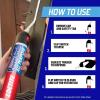 imageLoctite Power Grab Express All Purpose Construction Adhesive 9 fl oz Cartridge 1 Pack  Versatile Construction Glue for Cement Tile Wall ampamp More1 Pack