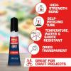 imageLoctite Super Glue Liquid Clear 007 fl oz Tube 2 Pack  Superglue for Plastic Wood Metal Crafts ampamp Repair Cyanoacrylate Adhesive Instant Glue Quick DrySet of 2  Pack of 6