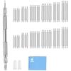 imageJOREST Watch Spring Bar Tool Watch Repair Kit to Replace the Watch Strap Watch Link Removal Tool With User Manual 56PCS 1626mm Spring Bars2022mm Barres  ressort