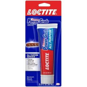 imageLoctite Power Grab Express All Purpose Construction Adhesive 9 fl oz Cartridge 1 Pack  Versatile Construction Glue for Cement Tile Wall ampamp More6 Pack