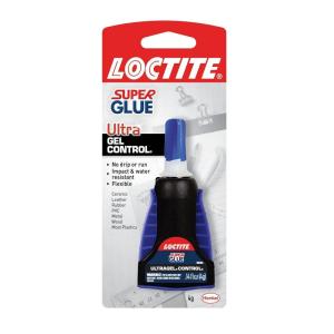 imageLoctite Super Glue Ultra Gel Control Clear 014 fl oz Bottle 2 Pack  Superglue for Plastic Wood Metal Crafts ampamp Repair Cyanoacrylate Adhesive Instant Glue Quick Dry1 Pack