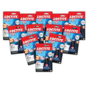 imageLoctite Super Glue Ultra Gel Control Clear 014 fl oz Bottle 2 Pack  Superglue for Plastic Wood Metal Crafts ampamp Repair Cyanoacrylate Adhesive Instant Glue Quick Dry12 Pack