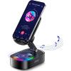 imageJorest Wireless Induction Speaker with Phone StandBluetooth Speakers with Desk Cell HolderBirthday Gifts for Men and WomenFoldable with iPhoneIpadTablet Gadgets and Gifts for Father Husband