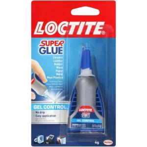 imageLoctite Super Glue Gel Control Clear 014 fl oz Bottle 1 Pack  Superglue for Plastic Wood Metal Crafts ampamp Repair Cyanoacrylate Adhesive Instant Glue Quick Dry1 Pack